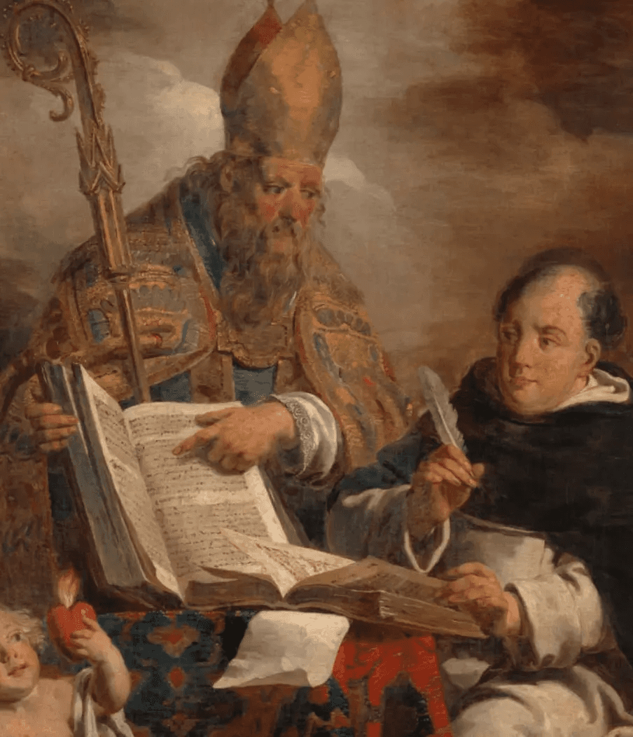 Thomas van Aquino & Augustinus van Hippo